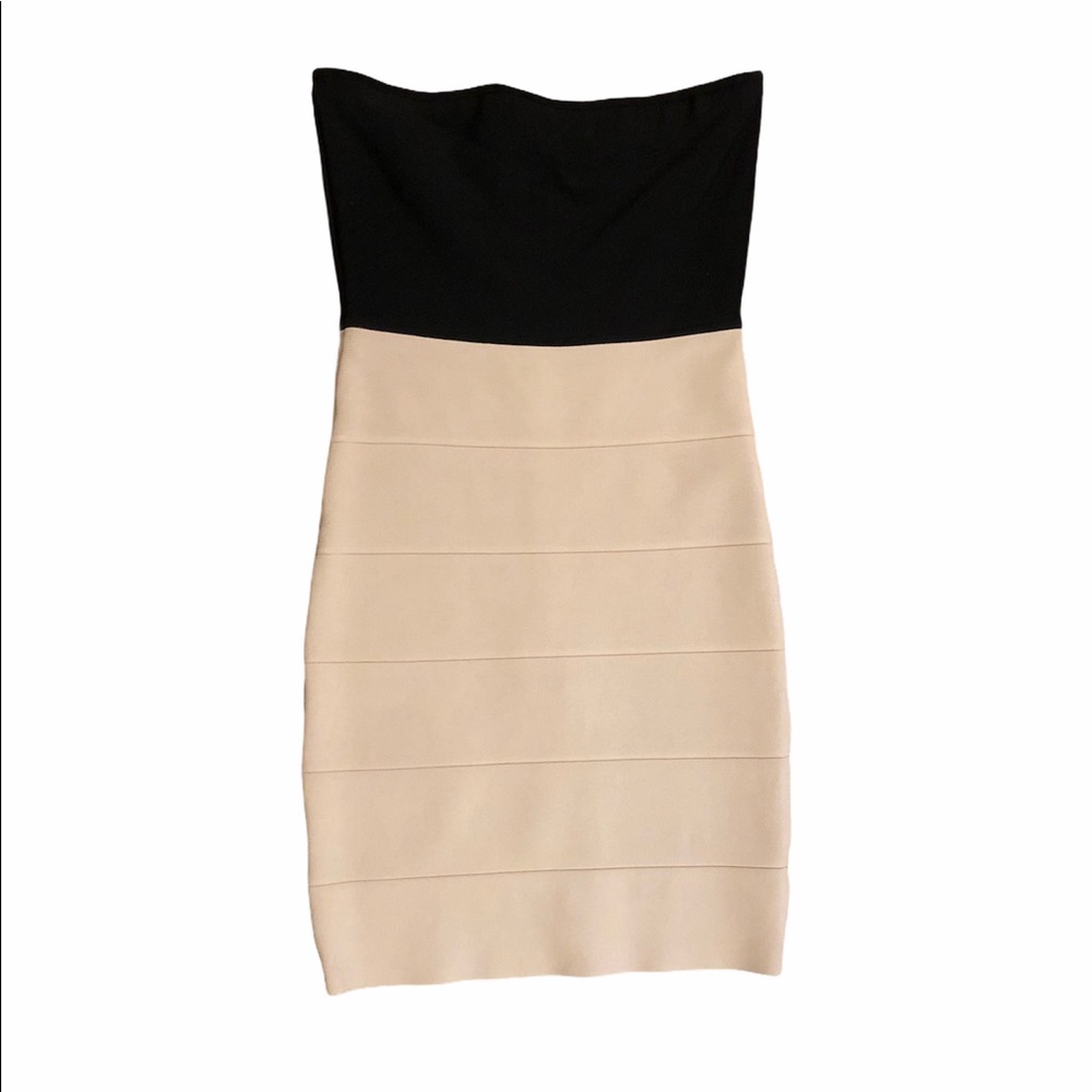 BCBGMaxarzia Alyona Strapless Cocktail Dress